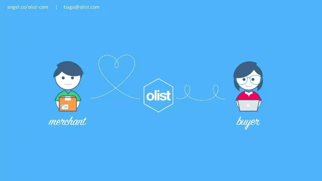 Olist pitch deck cover