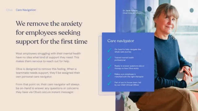 Product / solution slide 9 from Oliva