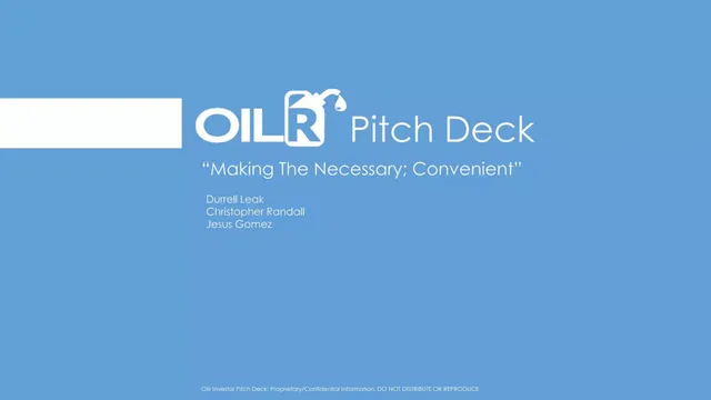 Olr pitch deck cover