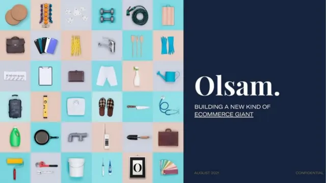 Olsam pitch deck cover