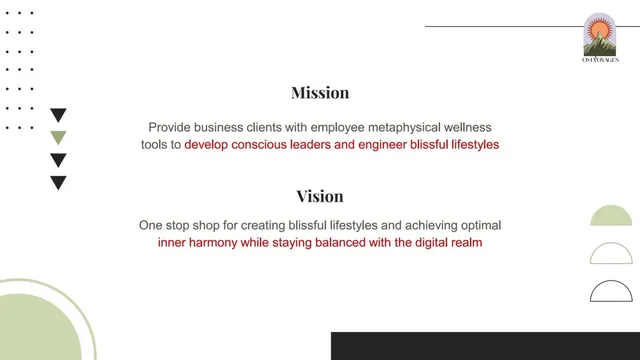 Vision slide 3 from Om Voyages