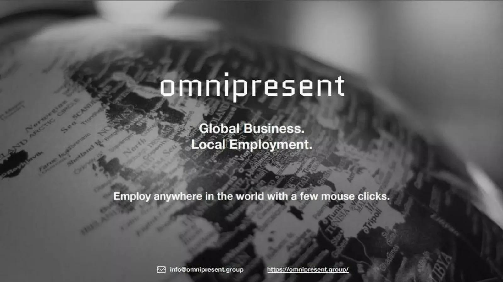 Omnipresent pitch deck slide