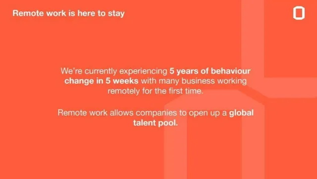 Why now slide 2 from Omnipresent