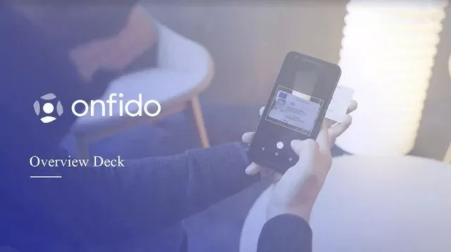 Onfido pitch deck cover