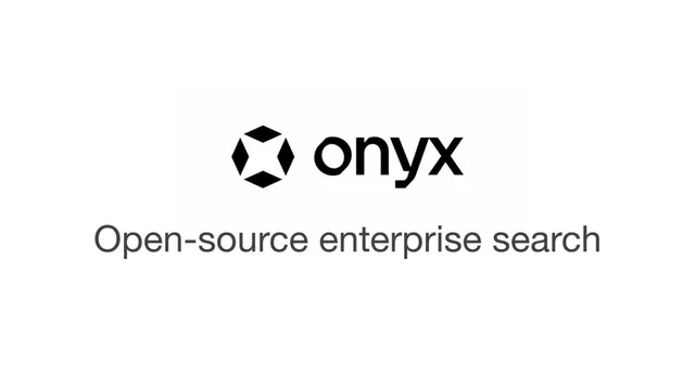 Onyx (formerly Danswer) pitch deck cover