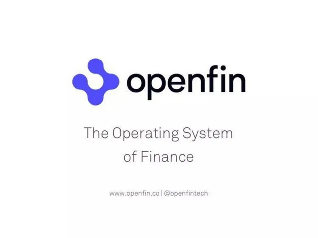 OpenFin pitch deck cover