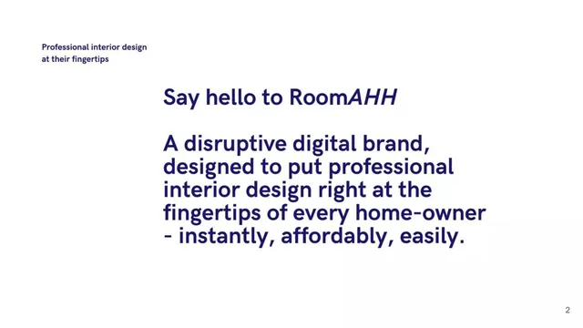 Cover slide 2 from Opening day - Room AHH