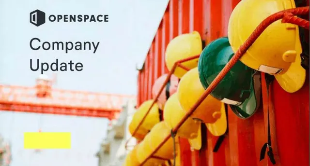 OpenSpace pitch deck cover