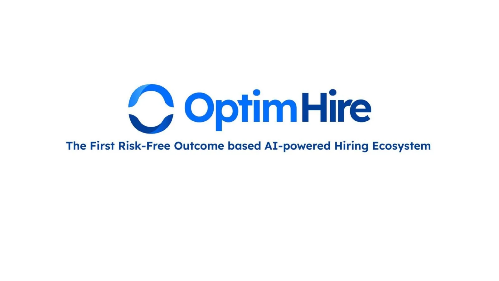 OptimHire pitch deck slide