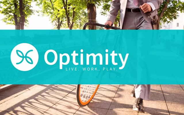 Optimity pitch deck cover