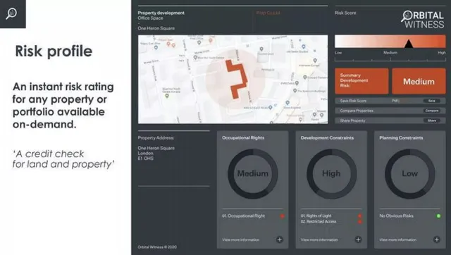 Product / solution slide 3 from Orbital Witness