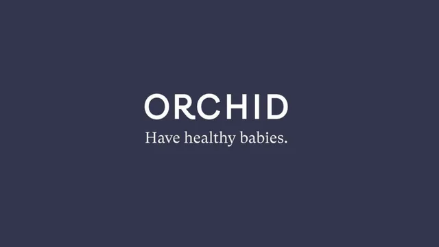 Orchid pitch deck cover