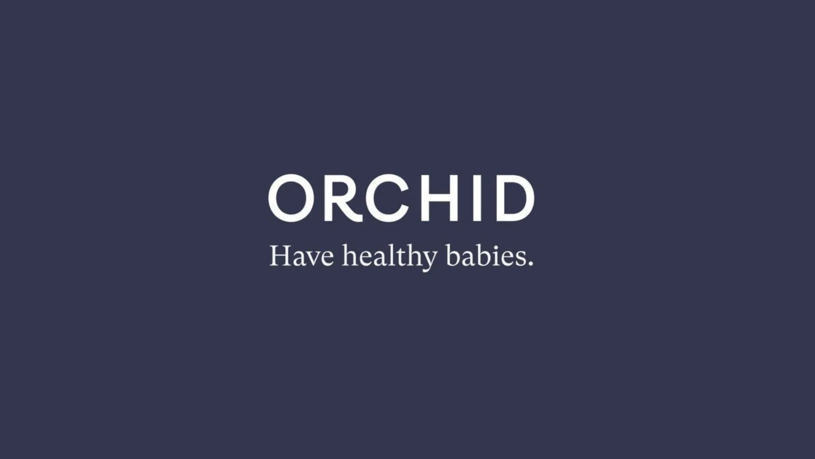 Orchid pitch deck slide