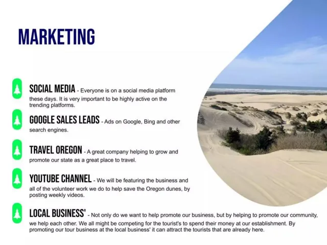 Go-to-market strategy slide 6 from Oregon Sand Dune Tours Inc