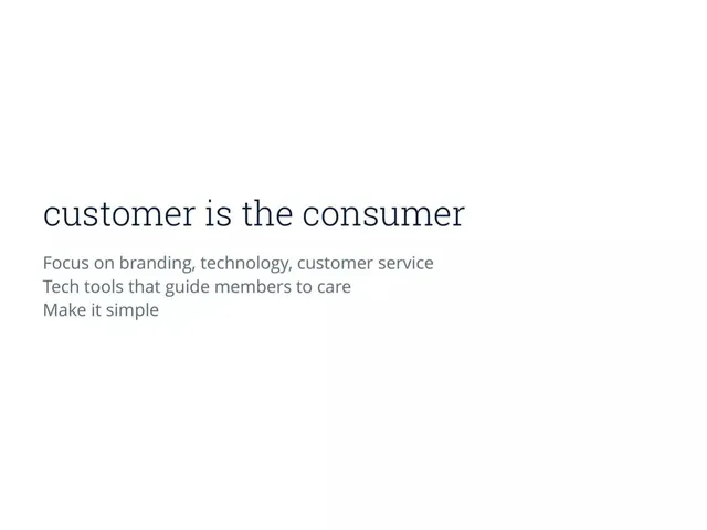 Product / solution slide 4 from Oscar Health