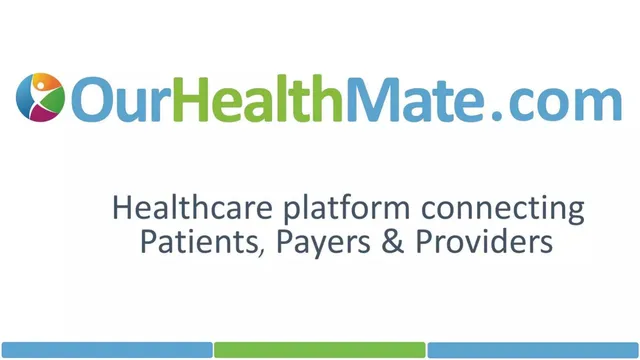 OurHealthMate pitch deck cover