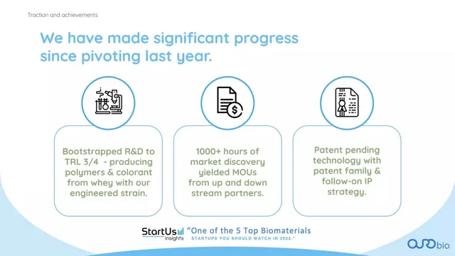 Traction slide 5 from Ourobio