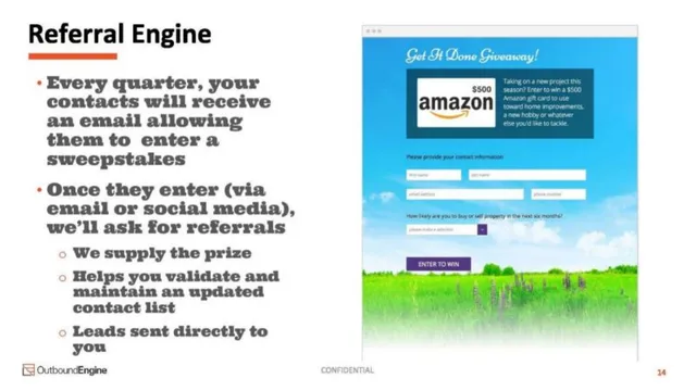Product / solution slide 14 from OutboundEngine
