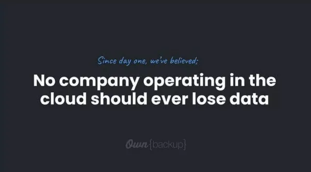 Problem slide 3 from OwnBackup