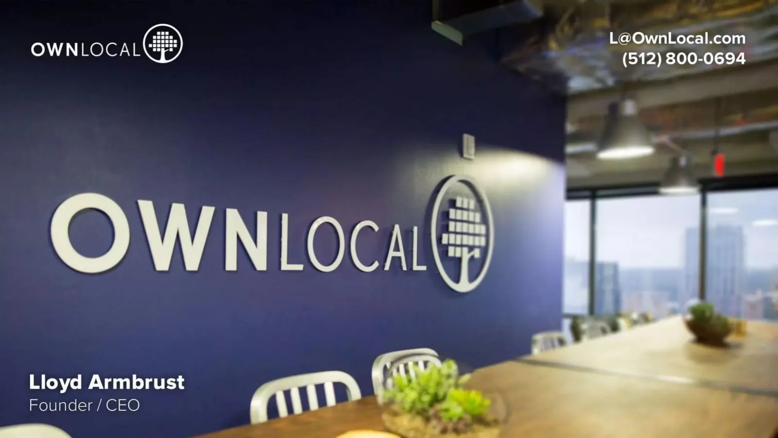 OwnLocal pitch deck slide