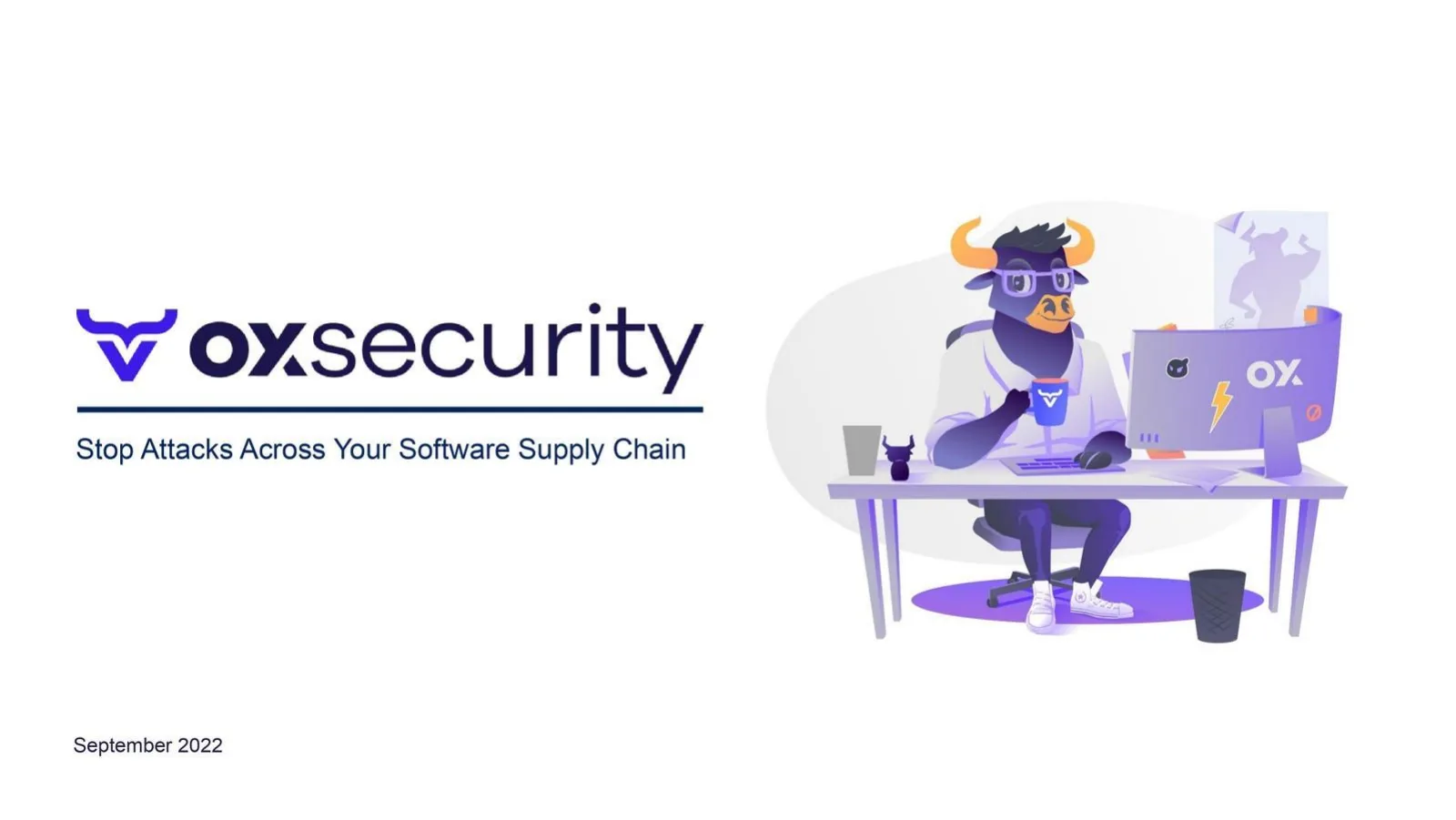 OX Security pitch deck slide