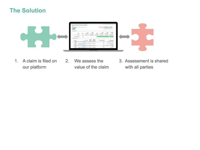 Product / solution slide 5 from PainWorth