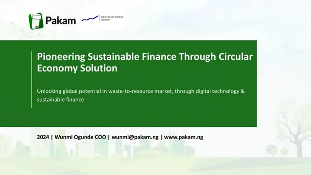 Pakam pitch deck cover