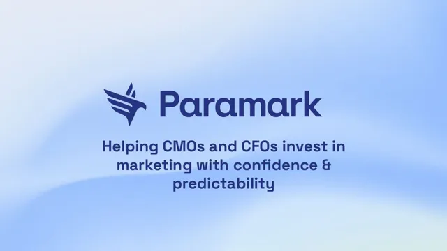 Paramark pitch deck cover