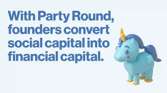 Business model / revenue streams slide 5 from PartyRound