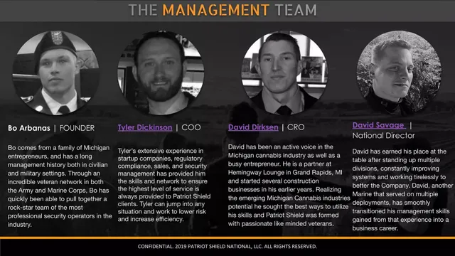Team slide 6 from Patriot Shield