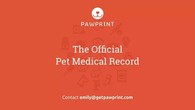 Pawprint pitch deck cover