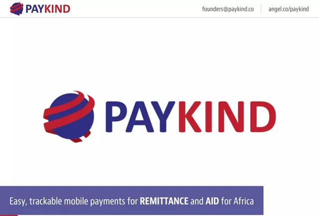 Paykind pitch deck cover