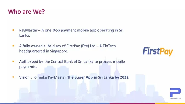 Company overview slide 2 from PayMaster Plus