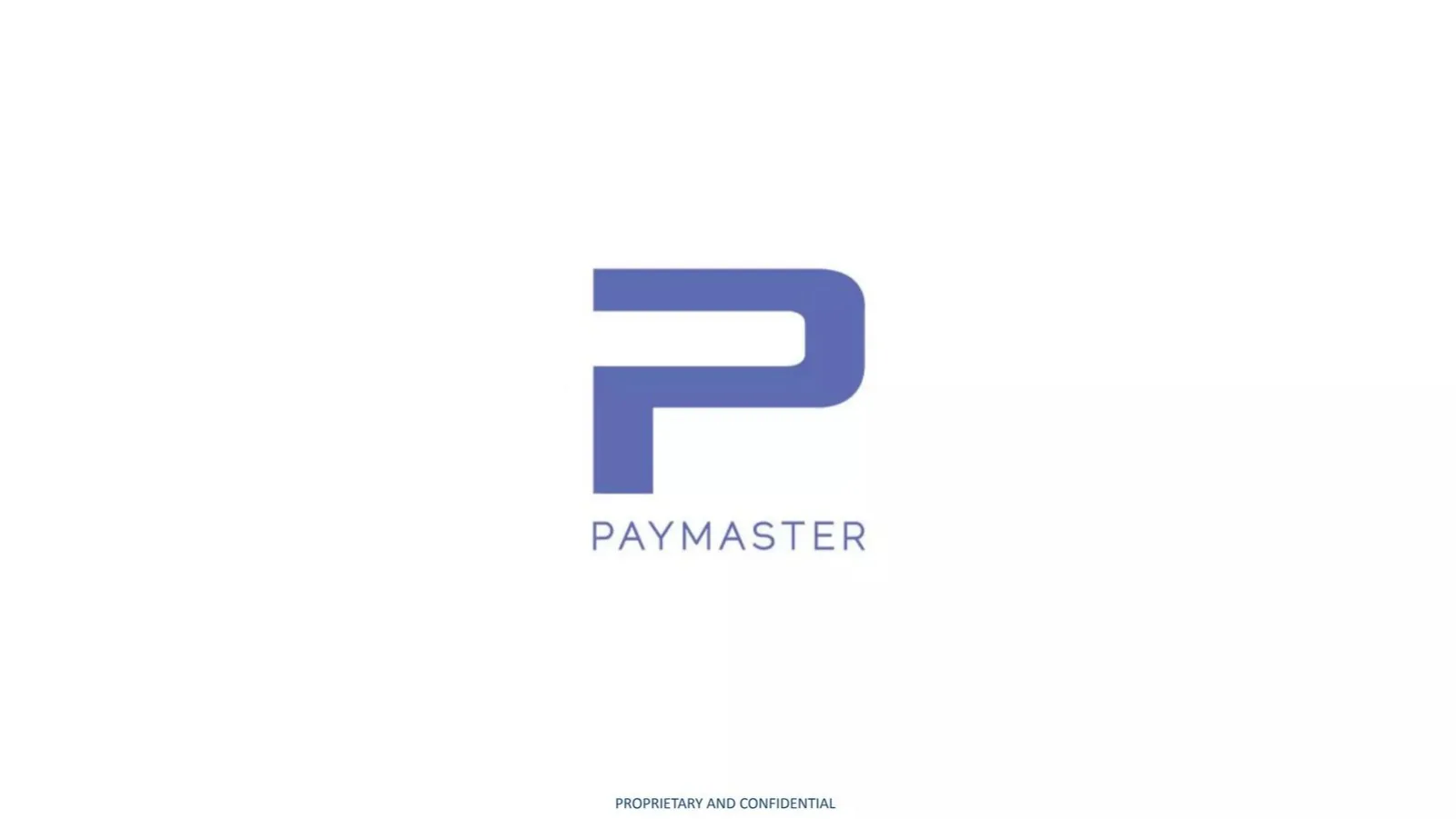 PayMaster pitch deck slide