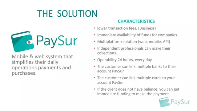 Product / solution slide 3 from PaySur