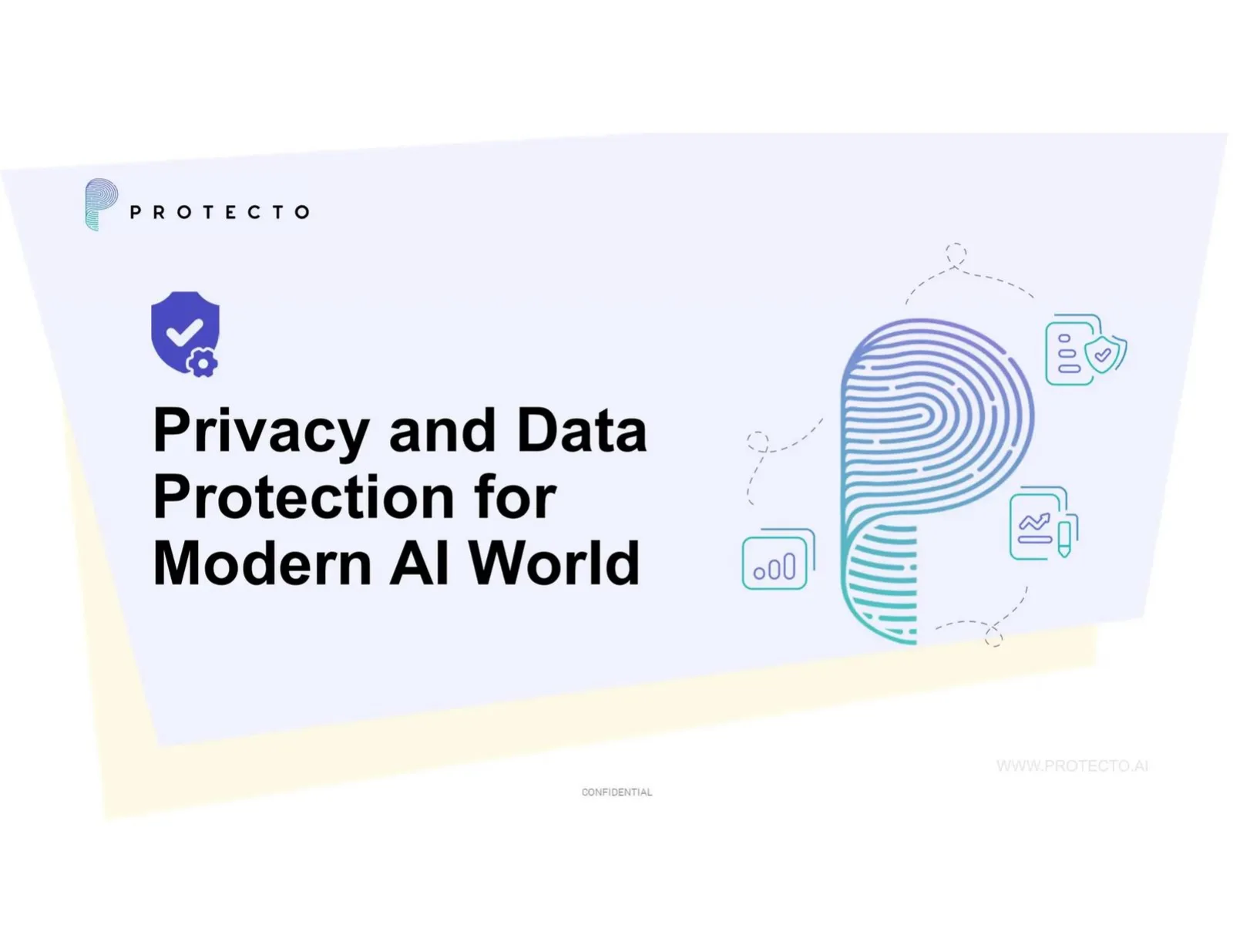 Protecto pitch deck slide