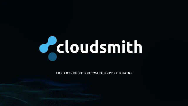 Cloudsmith pitch deck cover