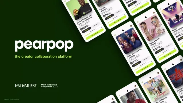 Pearpop pitch deck cover