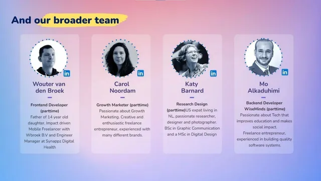 Team slide 13 from Peekabond