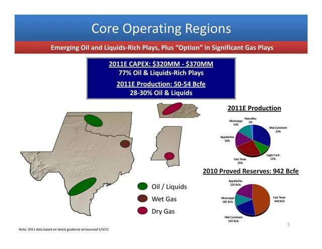Financials slide 5 from Penn Virginia Corporation