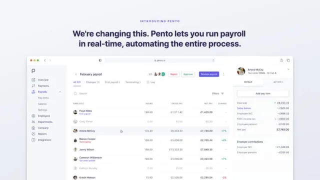 Product / solution slide 3 from Pento