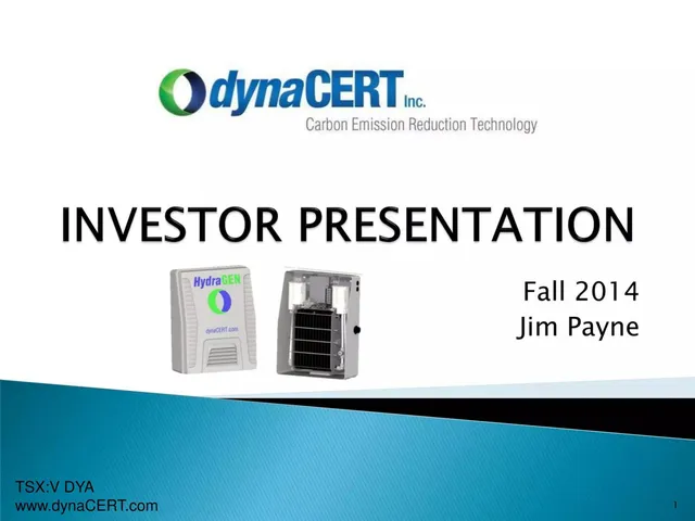 dynaCERT Inc. pitch deck cover