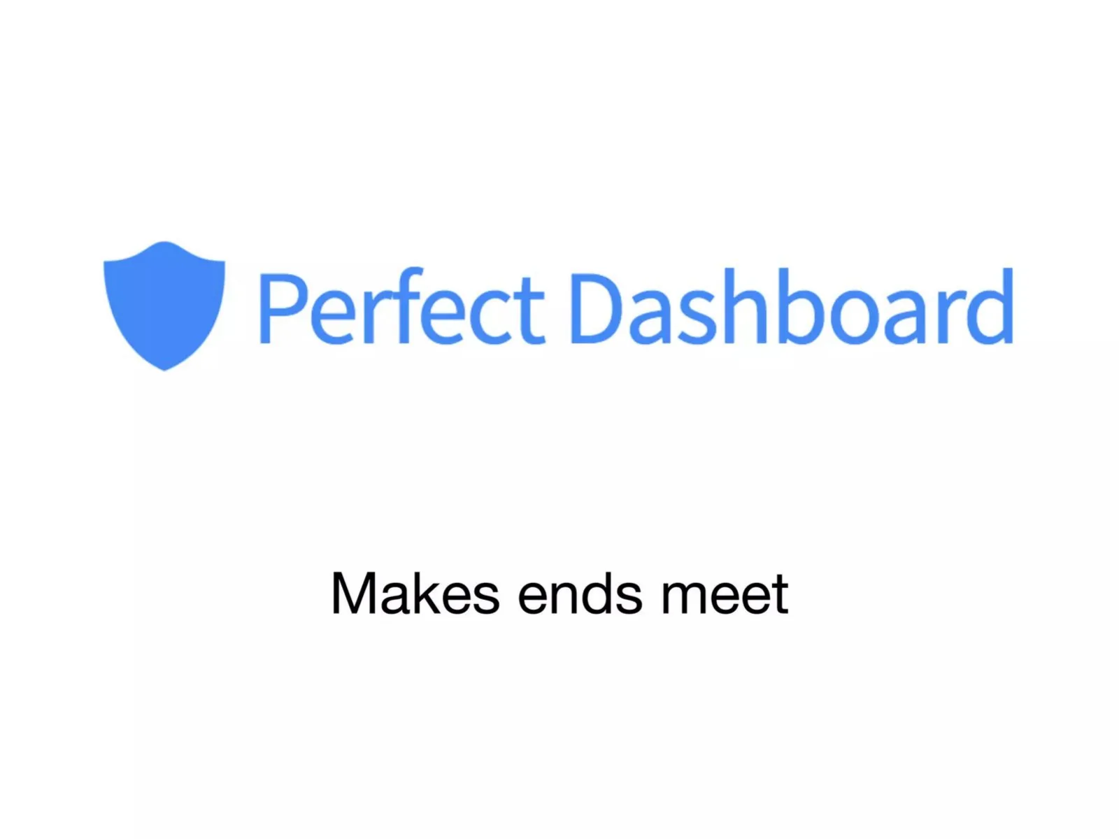 PerfectDashboard pitch deck slide