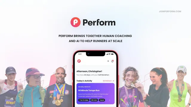 Perform pitch deck cover