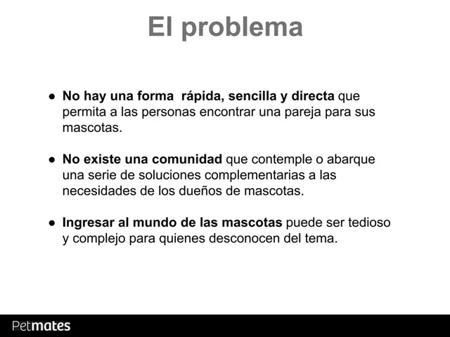 Problem slide 2 from Pet Mates