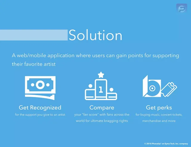 Product / solution slide 3 from Phanatiq