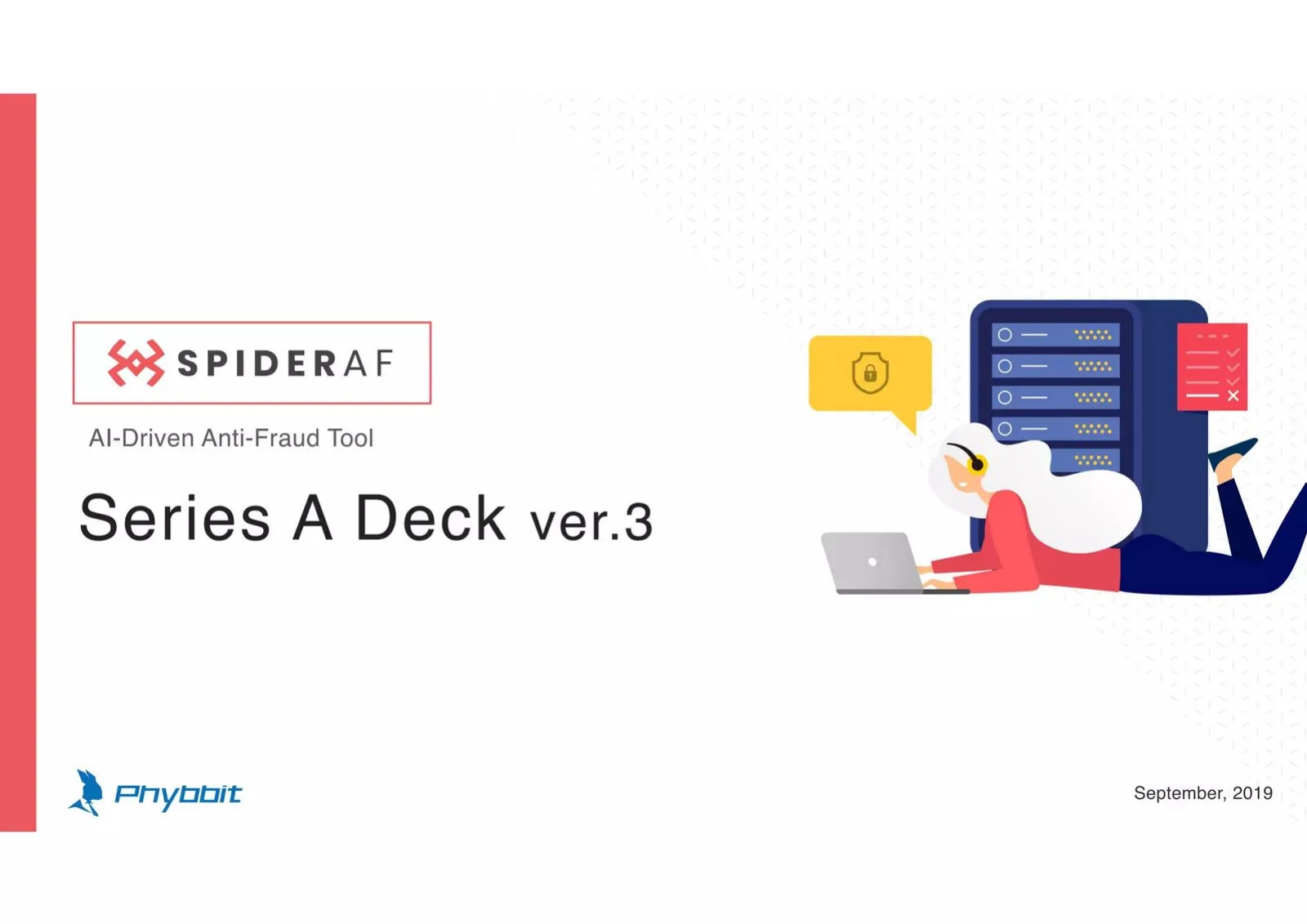 Phybbit (SpiderAF) pitch deck slide
