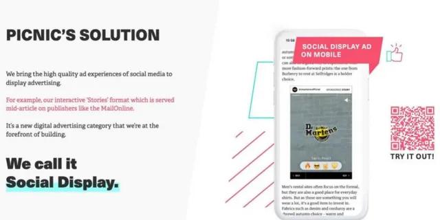 Product / solution slide 3 from Picnic