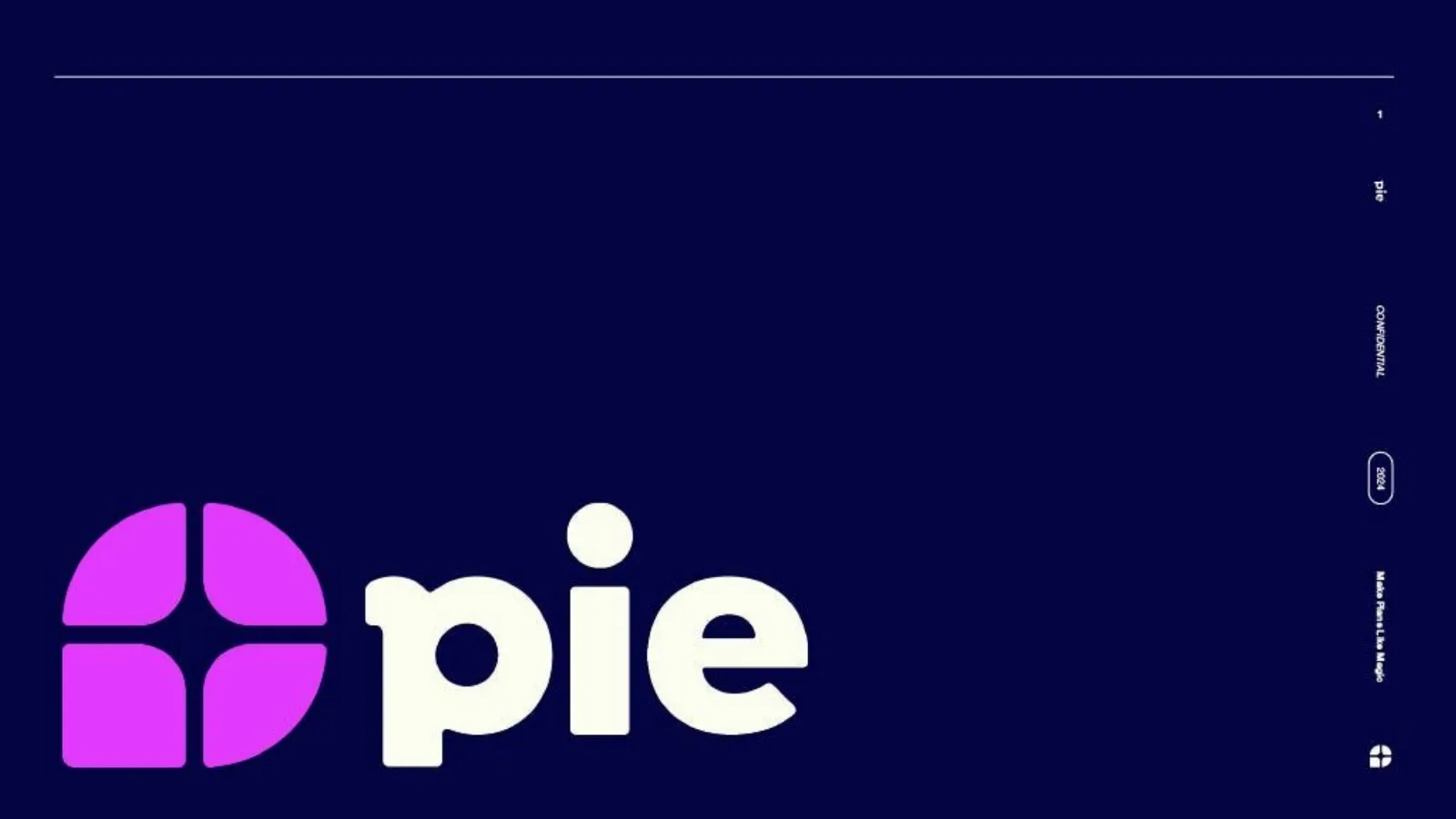 Pie pitch deck slide