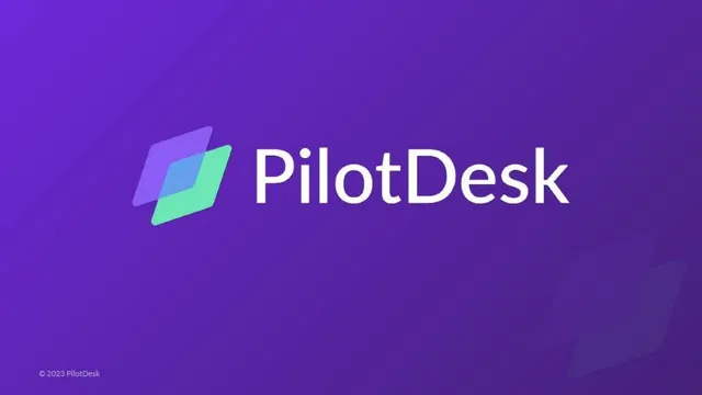 PilotDesk pitch deck cover